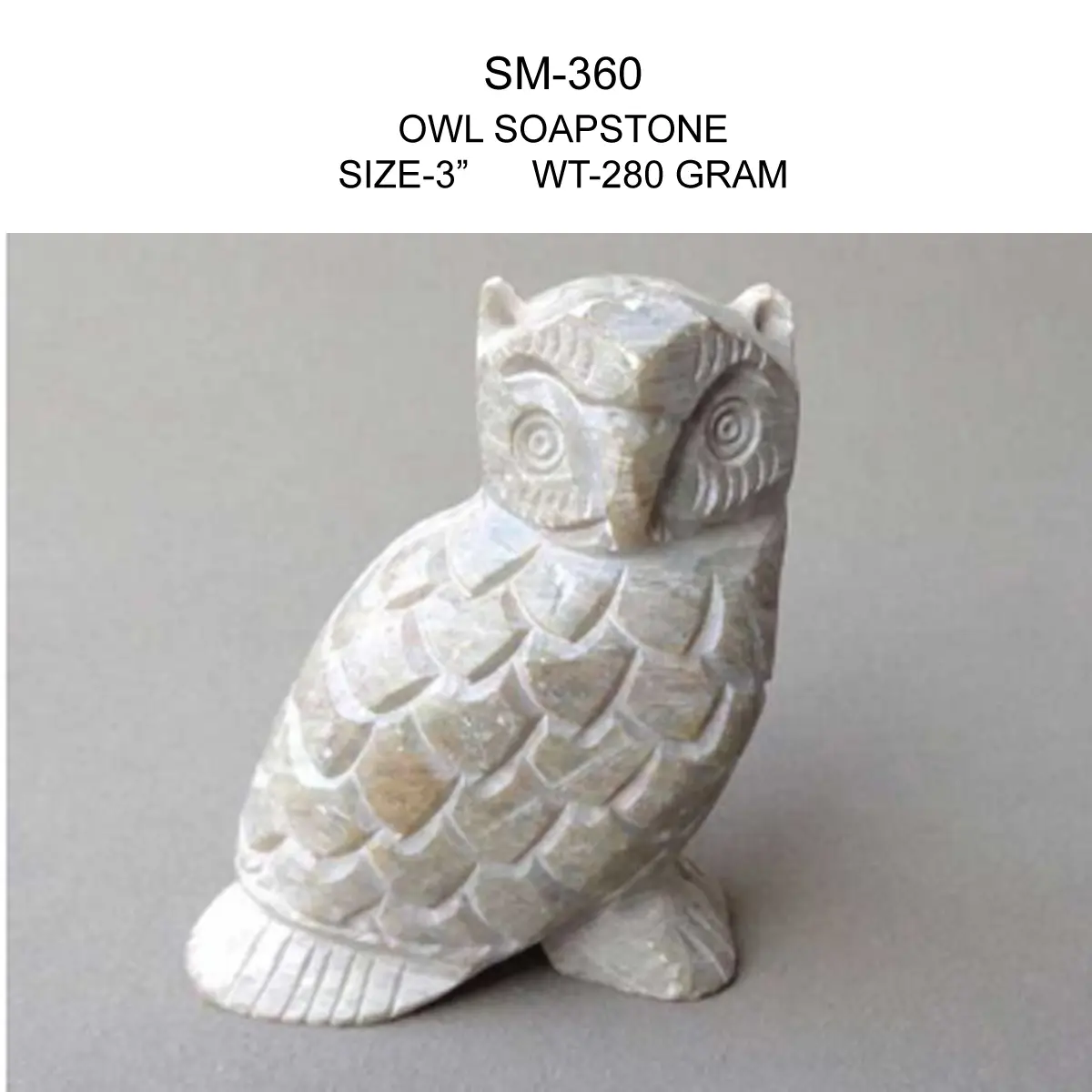 OWL SOAP STONE